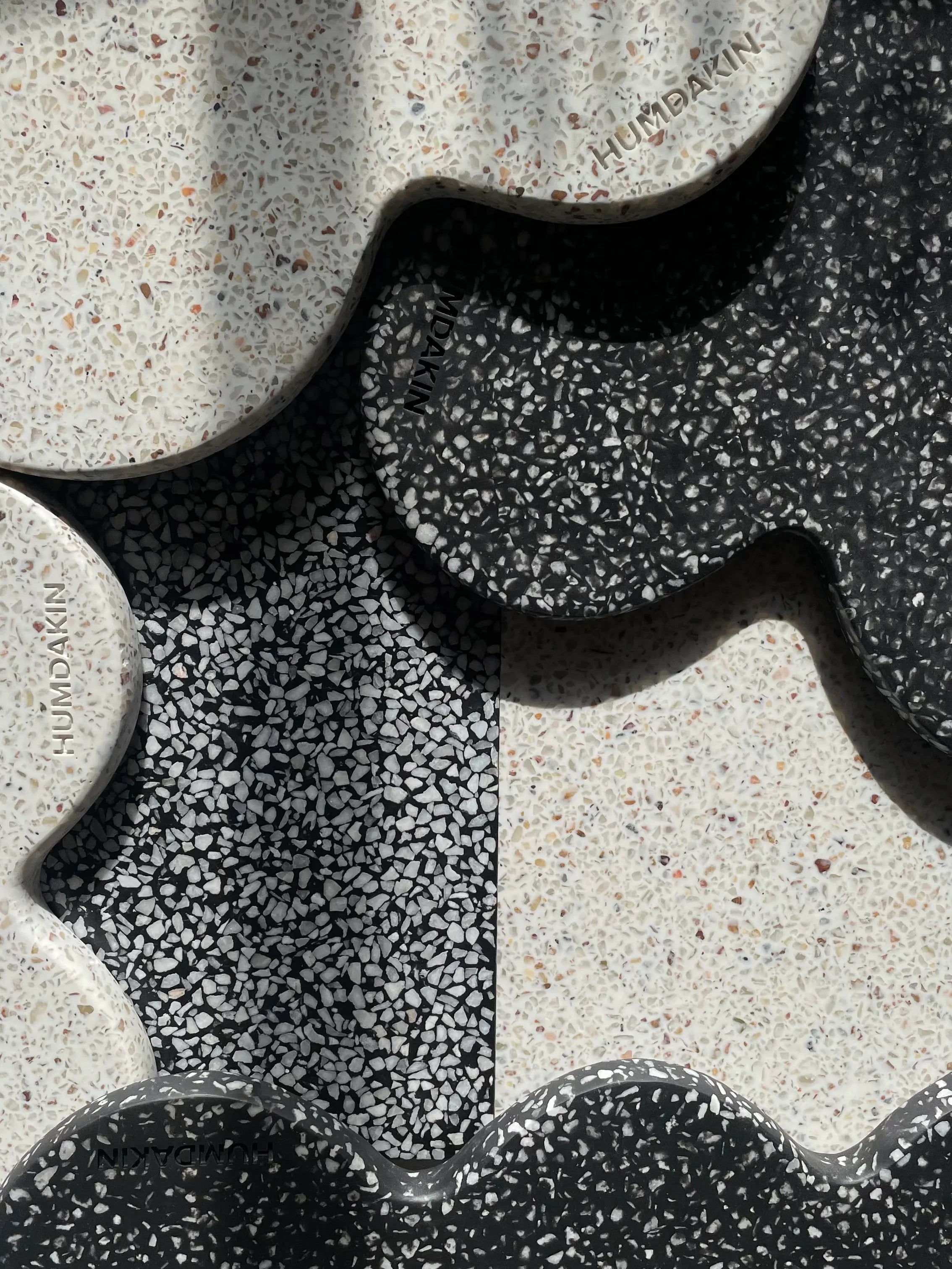 HUMDAKIN Torino - Terrazzobræt Terrazzo 115 Black